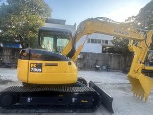 Excavadora Komatsu Pc78us usada de 8 toneladas, baja hora, condición Original, excavadora hidráulica japonesa sobre orugas PC78us - Product Image 6