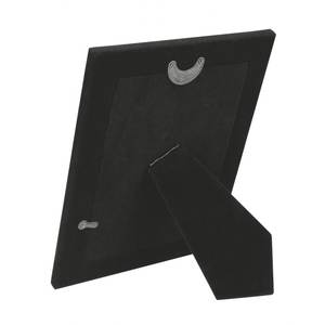 Marco de Fotos Metálico Plateado de 90x130 mm con Diseño de Borde Rayado para Exhibición en Escritorio - Product Image 3