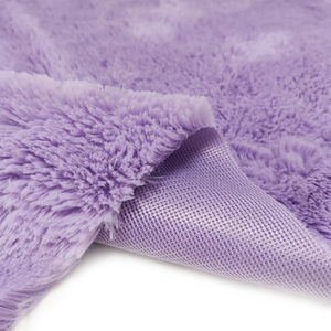 Kingcason-tela de piel de conejo de imitación a cuadros para el hogar, textil/Manta, 100% poliéster, precio competitivo - Product Image 3