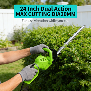 <span class=keywords><strong>Cortasetos</strong></span> eléctrico Vertak, cortador de arbustos de hoja afilada de 610mm, herramienta eficiente de paisajismo de jardín para recortes de arbustos de setos - Product Image 2
