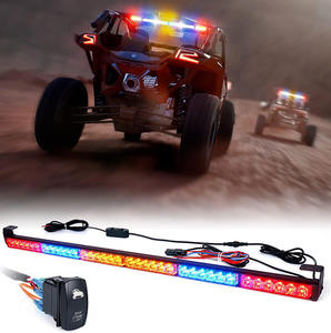 Barra de luz LED de persecución de 30 pulgadas y 36 pulgadas, luz trasera todoterreno para <span class=keywords><strong>jaula</strong></span> antivuelco de 1,75-2 pulgadas, compatible con RZR UTV Offroad - Product Image 1