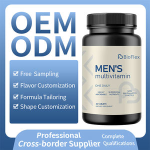Comprimés de multivitamines et de minéraux pour hommes adultes de marque privée d'approvisionnement en usine OEM ODM Comprimé à croquer de supplément de multivitamines pour hommes - Product Image 4