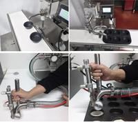 Machine à injecter de la crème pour beignets largement utilisée, distributeur de pâte à cupcakes, distributeur de pâte à gâteaux, machine à injecter des biscuits