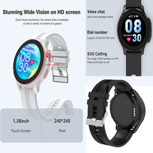 LT46 trẻ em SOS gọi điện thoại máy ảnh video chat không thấm nước điện thoại thông minh đồng hồ 4G GPS Tracker Smartwatch - Product Image 3