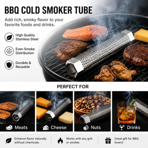 Tuyaux à fumée froide très demandés cette année, en acier inoxydable 304 de qualité alimentaire <span class=keywords><strong>pour</strong></span> grillades à particules de <span class=keywords><strong>sciure</strong></span>, tuyaux à fumée <span class=keywords><strong>pour</strong></span> l'extérieur - Product Image 3