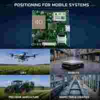 Module GNSS RTK double fréquence 4G WT-43-RD-4G avec précision de 2 cm + 1 ppm, navigation DR et CORS