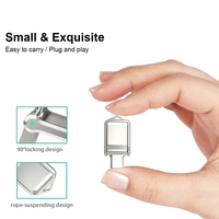 Mini Memoria USB 3.0 Tipo-C OTG Metálica, Nueva, 8GB, 16GB, 32GB, 8GB, 128GB, 256GB, 512GB, Tarjeta Flash Tipo-C, Pendrive