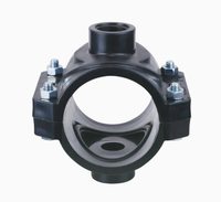 Collier de serrage en plastique Dexin pour tuyau d'irrigation agricole, filetage femelle 1/2 3/4, avec installation facile et raccord rapide