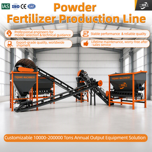 Direct From Manufacturer Complete Organic <strong>Fertilizer</strong> Production Equipment For Cattle Manure To Make Powder Fertiliser On Farms - Product Image 1