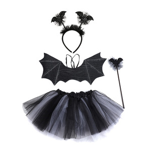 Disfraz de abejas de Halloween para fiesta de Cosplay de mujer, incluye diademas de antena, medias hasta la rodilla a rayas, guantes largos 4 piezas - Product Image 1