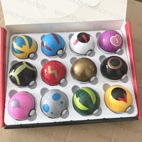 Dessin animé populaire jouet chaud premium poche monstre poke ball collection surprise balle jouet 2 pouces pas cher jouet à collectionner