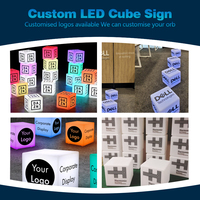 Chaise Lumineuse Cube LED Sans Fil Rustique de 16 Pouces en Plastique Rechargeable, Design à Changement de Couleur pour Application de Salle à Manger