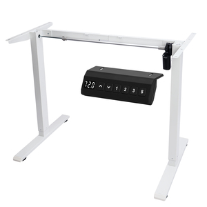 Escritorio Eléctrico Moderno <span class=keywords><strong>Charlotte</strong></span> con Altura Ajustable y Extensible, Estructura de Acero, Ensamblaje DIY, Garantía de 3 Años, para Oficina en Casa - Product Image 2
