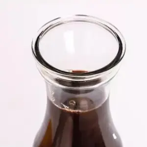 Botella de vidrio transparente de gran calibre 1L con tapa para bote de vidrio para bebidas para beber leche - Product Image 5