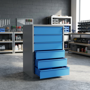 Caja de Herramientas Portátil FERVI de 59 kg con Organizador de Herramientas de 50 kg de Capacidad, Cassettiera para Uso en el Hogar y Taller - Product Image 2