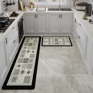 Alfombrilla antideslizante para cocina, alfombrilla personalizada para cocina, cómoda, de pie, antifatiga, lavable, alfombras y alfombras, suelo duradero