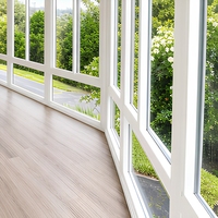 Verrière extérieure personnalisée en verre pour patio, jardin ou terrasse