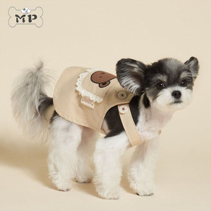 JXANRY Pet <strong>cat</strong> and Dog Cute Bear-style Baby Pants <strong>for</strong> Kittens and Puppies Teddy Yorkshire Small Dog Wrap Dress Bulldog <strong>Clothes</strong> - Product Image 6