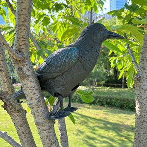 Ngoài trời săn bắn trang trí sân vườn Halloween decorsimulation nhựa Crow tượng Crow decoys cho cây - Product Image 2