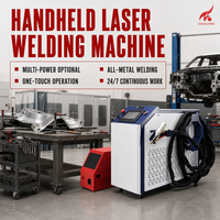 Machine de soudage laser portative CKMACHINE 2000W 3000W pour le soudage par points, bout à bout, emboîtement et couture dans les petites ateliers de soudage de tôles