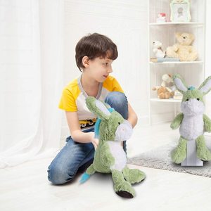 Juguete de Peluche de Burro Duradero para Niños Pequeños, Personalizado, Lindo, de Algodón, para Bañar y Jugar - Product Image 3