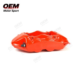 Caliper de Freno Nuevo de Alto Rendimiento para GT4, para Audi Q8 - Caliper Rojo Delantero (Izquierdo/Derecho) de Repuesto - Product Image 6