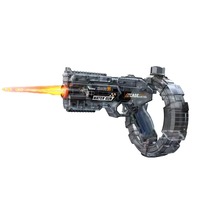 Nouvelle Arrivée Pistolet à Eau Électrique Transparent Automatique avec Lumière LED et Réservoir Tambour Haute Capacité pour l'Été en Extérieur