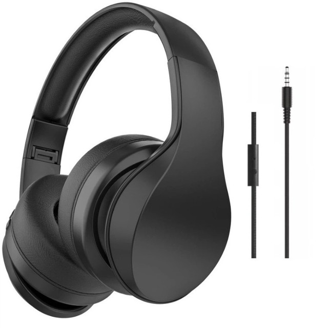 OEM ANC Wireless V5.0 Over-Ear Headphones IPX4 Waterproof ABS PU Gaming Headset for Students Office Study Wired Mode