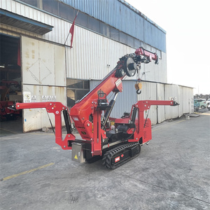 Nhỏ mini Spider Crawler di động cần cẩu xây dựng 3ton Công suất thủy lực cánh tay động cơ - Product Image 5
