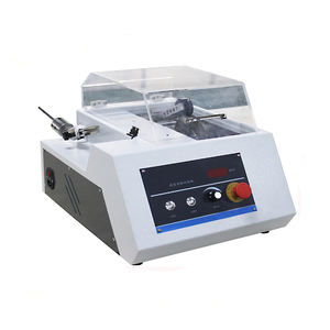Máquina cortadora de muestras metalográficas compactas de precisión automática de alta eficiencia de laboratorio - Product Image 1