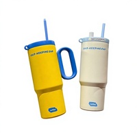 Thermos de haute qualité en acier inoxydable 316, grande capacité, avec ventouse, pour utilisation en voiture