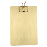 2025 gran oferta Clip de carpeta de aluminio creativo A4/A5 Portapapeles de almacenamiento gran oferta Clip de aluminio creativo carpeta bolsa Clip de archivo