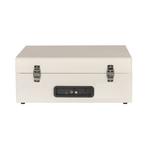 Tourne-disque <span class=keywords><strong>vinyle</strong></span> haut de gamme <span class=keywords><strong>Bluetooth</strong></span> avec enregistrement USB/SD, lecteur de disques vinyles blanc pour LP - Product Image 5