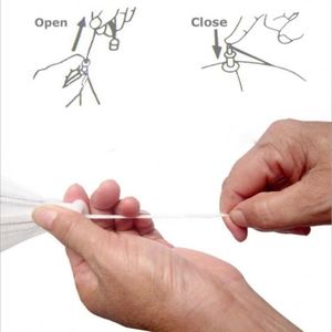 Cubierta para Alimentos Cuadrada Blanca Plegable de Plástico Ecológico a Prueba de Insectos de 43x43cm, la Más Vendida en Línea - Product Image 3