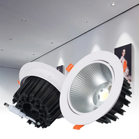 Plafonnier Encastrable LED Tricolore Gradateur Haute Qualité 3W 5W 10W 15W 20W 30W pour Salon