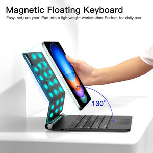 无线键盘盒内置触摸板7 RGB背光蓝牙键盘盒，适用于小米垫6s Pro 12.4英寸 - Product Image 3