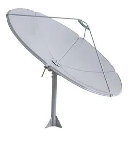 Antena 1.8m 180cm satélite sólida, suporte para tv com lnb