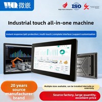 PC Industrial Táctil Integrado WQ de 7", 10" y 21.5" con Procesador RK3566/A133, 2GB/4GB de RAM y 32GB de Almacenamiento en Panel