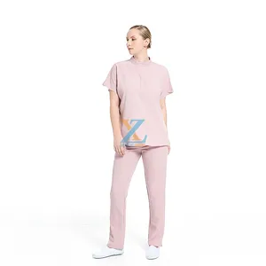 Bán Buôn Thời Trang Trắng Áo Y Tá Đồng Phục Slim Fit Y Tế Tẩy Tế Bào Chết