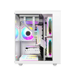 I5 3570+H61+16GB Ddr3+240GB Panoramic Aquarium Chassis desktop <b>computer</b> - Product Image 5