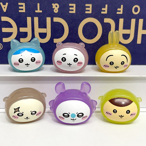 Figuras de Chiikawa Mini, Divertidas, de PVC, para Decoración de Pasteles, con Diseño de Oso Autoironista, Usagi, Cápsula Hachi, Despair, al por Mayor - Product Image 4