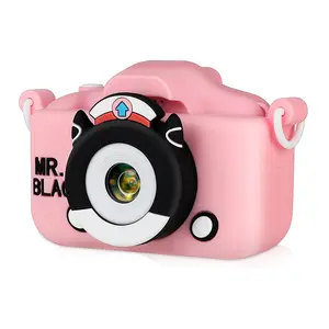 2.0 pollici IPS schermo digitale giocattolo fotografico per bambini doppia fotocamera Selfie costruito In giochi miglior regalo per bambini ragazze