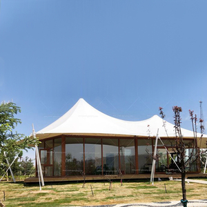 Tenda Safari in vetro Hotel Glamping Safari di lusso tenda Safari in vendita - Product Image 4