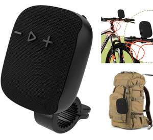 BRIVIGA – haut-parleur Bluetooth pour vélo, sans fil, avec chargement de type C, batterie 400mAh, haut-parleur portable pour vélo de route et <span class=keywords><strong>VTT</strong></span> - Product Image 3