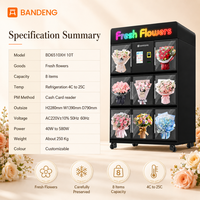 Máquina Expendedora de Flores BANDENG BD6510XH 10T con Diseño de Almacenamiento Separado para Proyectos de Venta Minorista de Flores