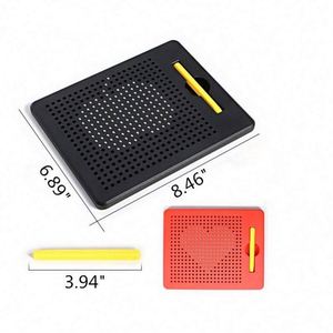Juego de Juguetes de Dibujo de Plástico con Lápiz Magnético y Cuentas Sensoriales para Niños Pequeños, Material Seguro, Diseño Creativo - Product Image 1