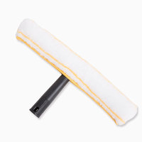 Outil de nettoyage de verre commercial professionnel fournitures ensemble de raclette multifonction rondelle de verre de fenêtre en microfibre