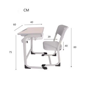 Escritorios y sillas escolares modernos y exquisitos, juegos de escritorios y sillas utilizados en las aulas escolares, escritorios y sillas ajustables - Product Image 2
