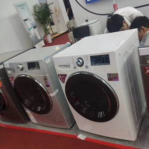 Machine à laver automatique à chargement frontal à tambour unique de 10kg avec grande capacité et fonction de séchage des vêtements - Product Image 6