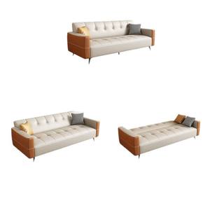 Canapé-lit moderne de luxe en cuir anti-griffes pour chat, haut de gamme, accessible pour les petits appartements, les bureaux, les célébrités d'<span class=keywords><strong>Internet</strong></span>, en bois - Product Image 5